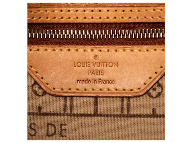 Borsa Tote Louis Vuitton Monogram Neverfull PM marrone - vista 5