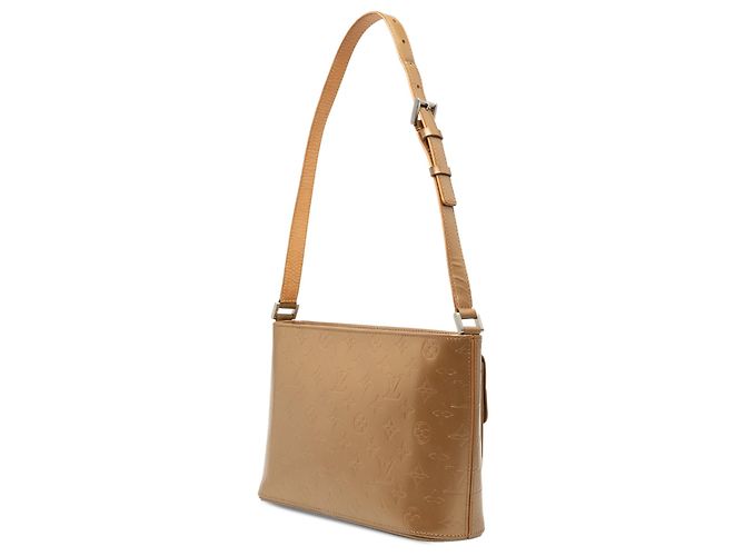 Borsa a tracolla Louis Vuitton Monogram Mat Alston Oro D'oro - vista 2