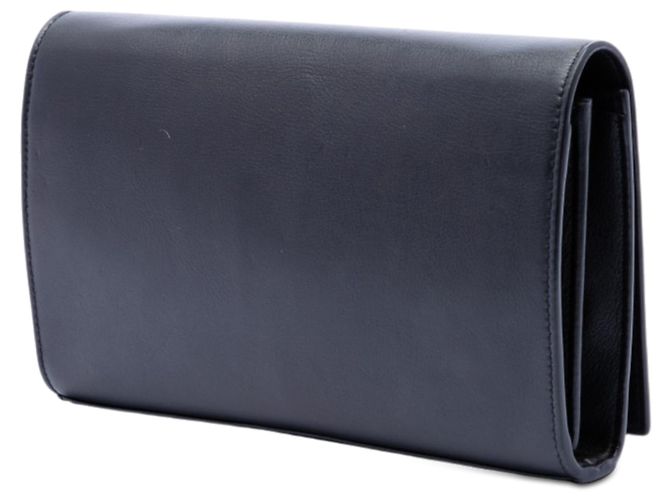 Borsa a tracolla Kate con monogramma e cuori borchiati in pelle di vitello nera Saint Laurent Medium Nero - vista 2