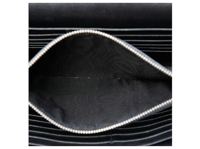Borsa a tracolla Kate con monogramma e cuori borchiati in pelle di vitello nera Saint Laurent Medium Nero - vista 4
