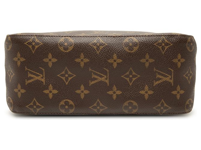 Borsa a tracolla Louis Vuitton Monogram Looping MM marrone - vista 3