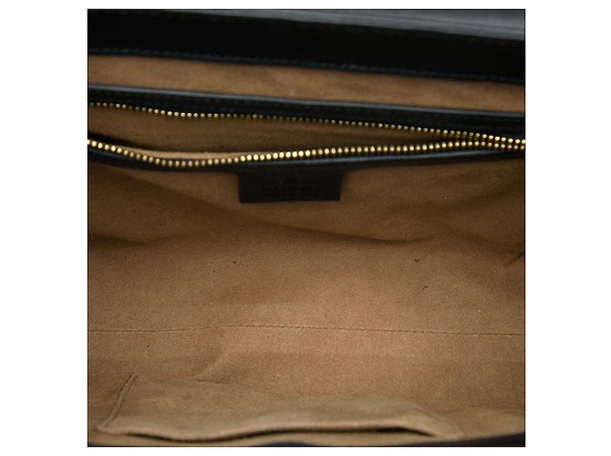 Borsa Gucci Small GG Supreme Padlock beige - vista 4