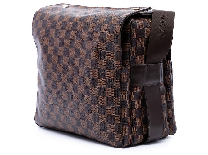 Borsa a tracolla Louis Vuitton Damier Ebene Naviglio marrone - vista 2
