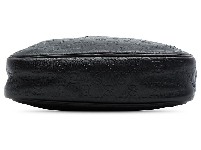 Borsa a tracolla Gucci Guccissima nera Nero - vista 3