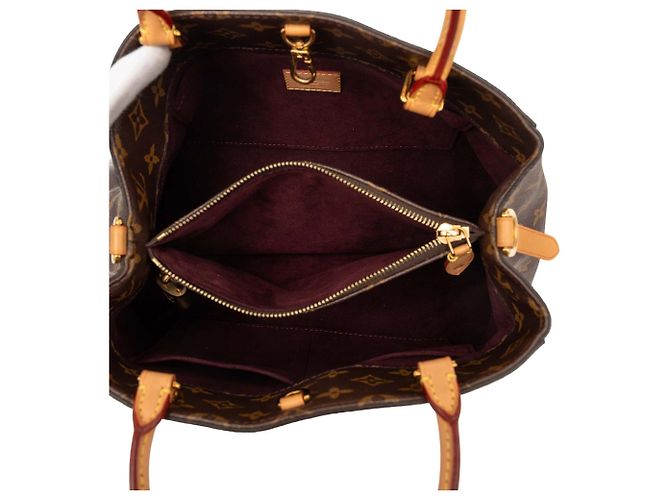 Borsa Louis Vuitton Monogram Montaigne MM marrone - vista 4