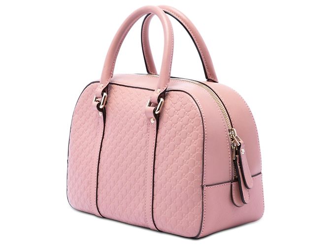Borsa Gucci Small Microguccissima rosa - vista 2