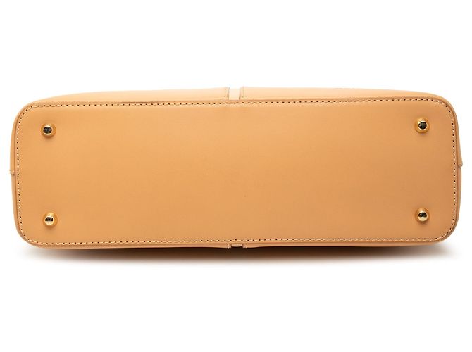 Borsa a tracolla in pelle arancione Burberry - vista 3
