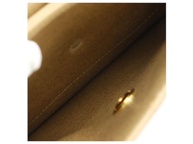 Borsa a tracolla in pelle beige Dior con catena - vista 4