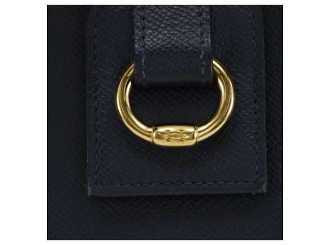 Hermès Courchevel Tsako Schultertasche blau - Ansicht 20