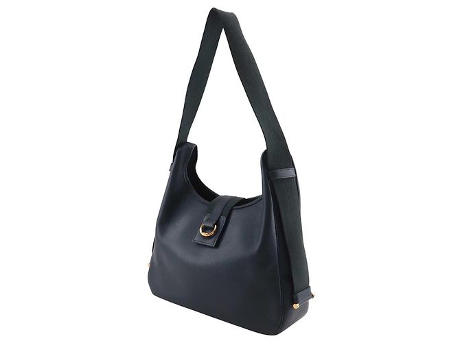 Hermès Courchevel Tsako Schultertasche blau - Ansicht 3