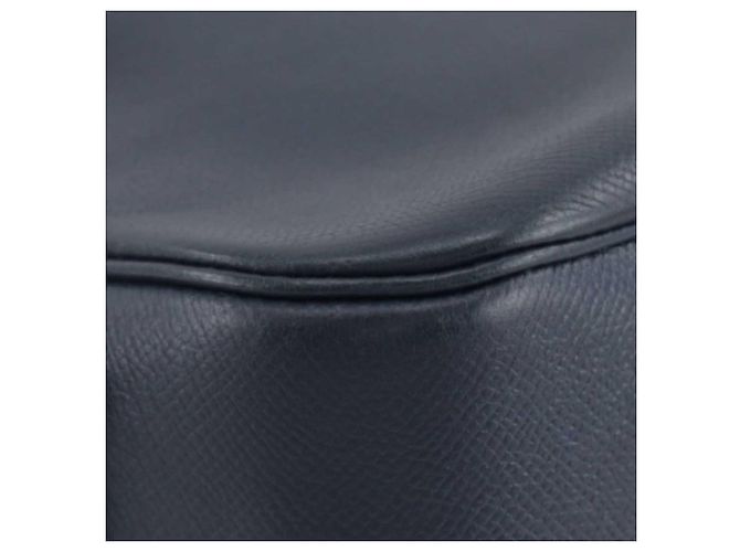 Hermès Courchevel Tsako Schultertasche blau - Ansicht 7