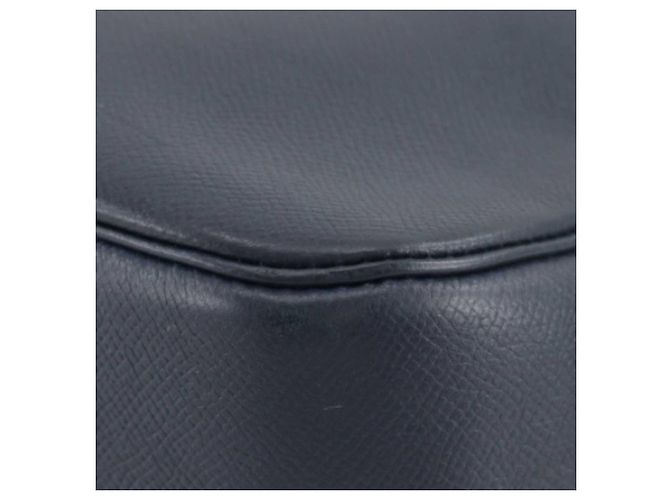Hermès Courchevel Tsako Schultertasche blau - Ansicht 9