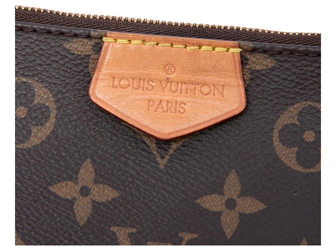 Borsa Louis Vuitton Monogram Multi Pochette Accessoires marrone - vista 5