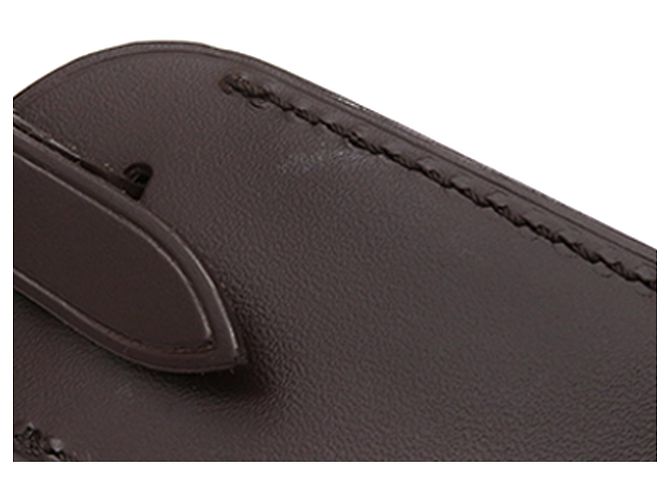 Borsa Louis Vuitton Damier Ebene Deauville marrone - vista 9