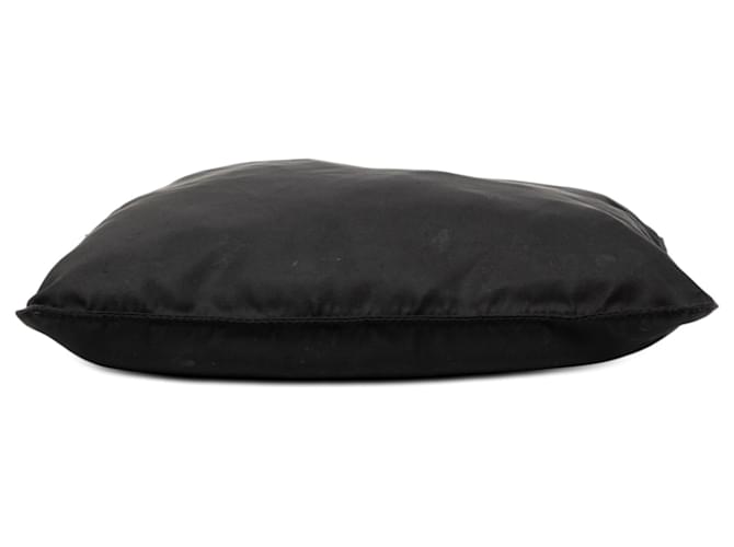 Borsa a tracolla Prada Tessuto nera con zip Nero - vista 3