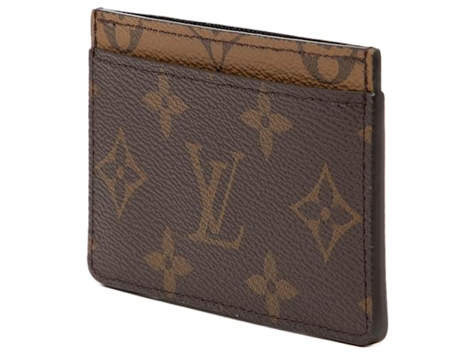 Brauner Louis Vuitton Monogram Reverse Kartenhalter - Ansicht 2
