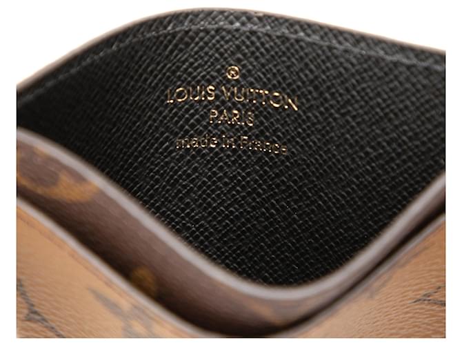 Brauner Louis Vuitton Monogram Reverse Kartenhalter - Ansicht 5
