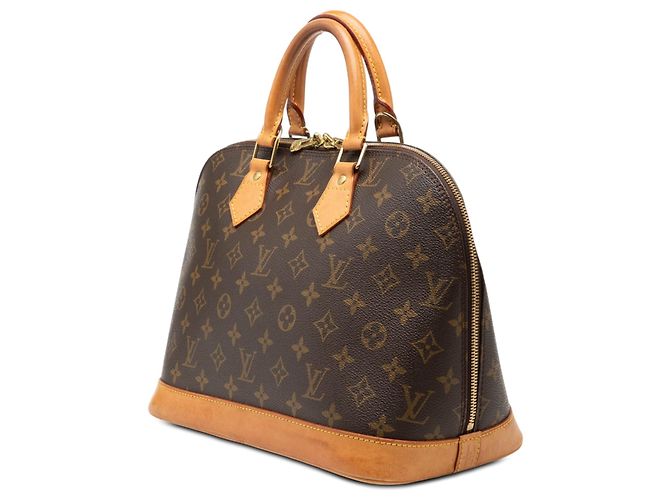 Borsa Louis Vuitton Monogram Alma PM Marrone - vista 2