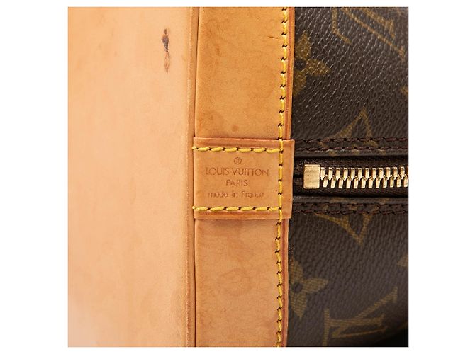 Borsa Louis Vuitton Monogram Alma PM Marrone - vista 6