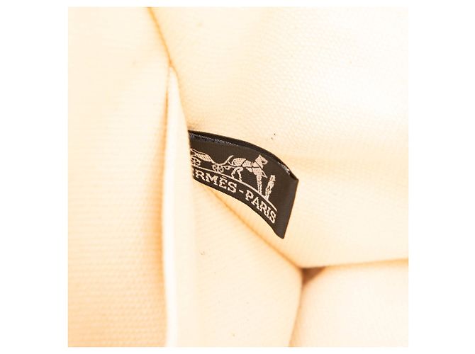 Tote Hermès Toile Bora Bora PM bianco - vista 5