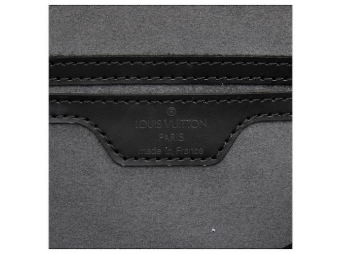 Borsa Louis Vuitton Epi Soufflot nera Nero - vista 5
