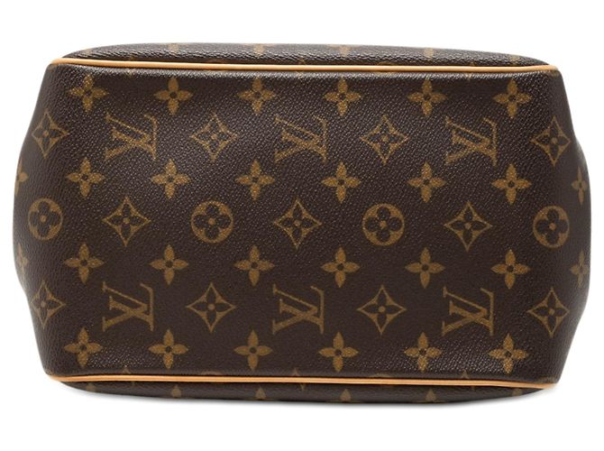 Borsa Louis Vuitton Monogram Batignolles Vertical PM Marrone - vista 3