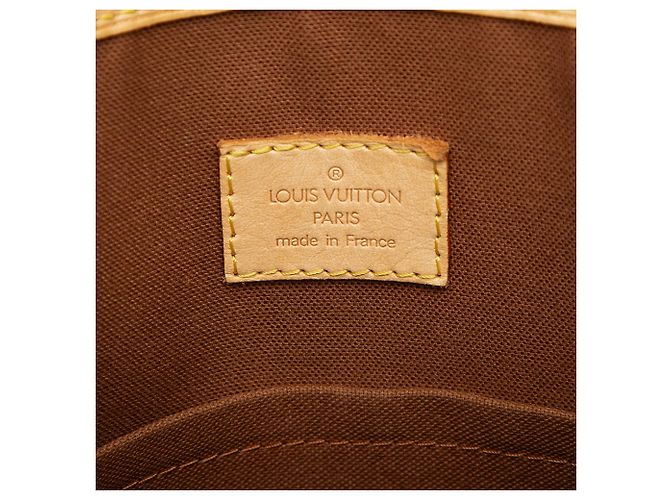 Borsa Louis Vuitton Monogram Batignolles Vertical PM Marrone - vista 5