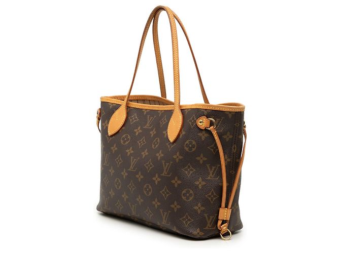 Borsa Tote Louis Vuitton Monogram Neverfull PM marrone - vista 2