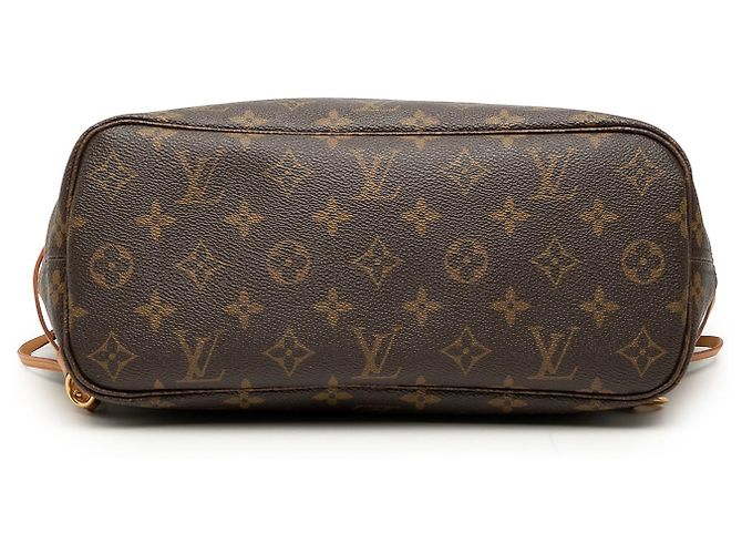Borsa Tote Louis Vuitton Monogram Neverfull PM marrone - vista 3