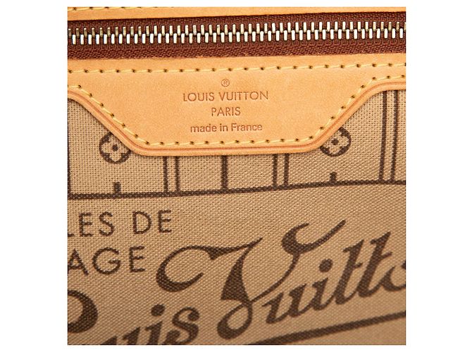 Borsa Tote Louis Vuitton Monogram Neverfull PM marrone - vista 5
