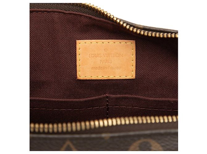 Borsa a tracolla Louis Vuitton Monogram Iena PM Marrone - vista 5
