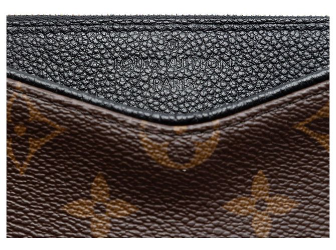 Clutch e borsa Louis Vuitton Monogram Pallas nera Nero - vista 6