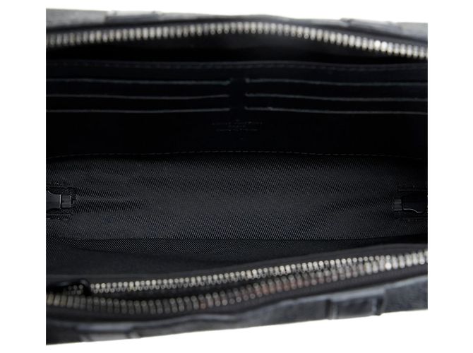 Portafoglio Crossbody Soft Trunk Louis Vuitton Monogram Eclipse Nero - vista 5
