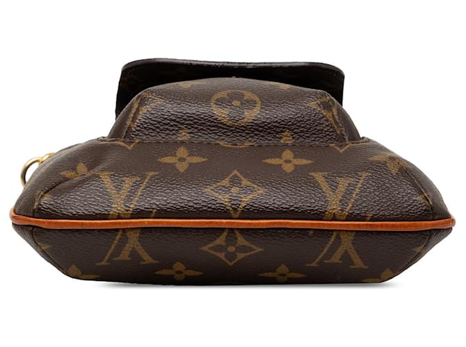 Borsa a pochette Partition Louis Vuitton Monogram marrone - vista 3