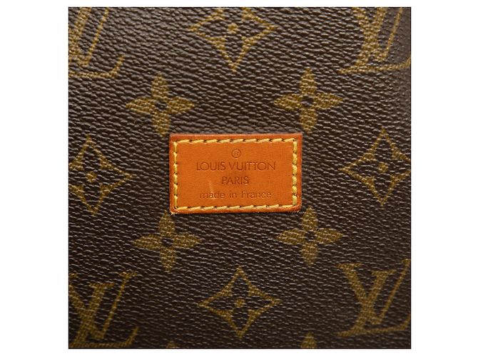 Borsa a tracolla Louis Vuitton Monogram Saumur 25 Marrone - vista 7