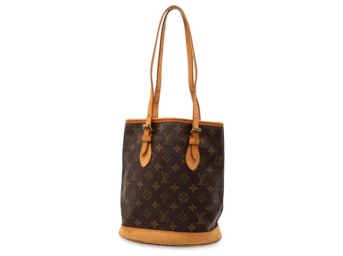 Petit Bucket Louis Vuitton Monogram marrón Castaño - vista 2