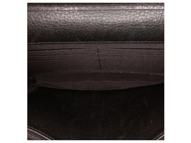 Borsa a tracolla Chanel Wallet on Chain in pelle borchiata nera Nero - vista 6