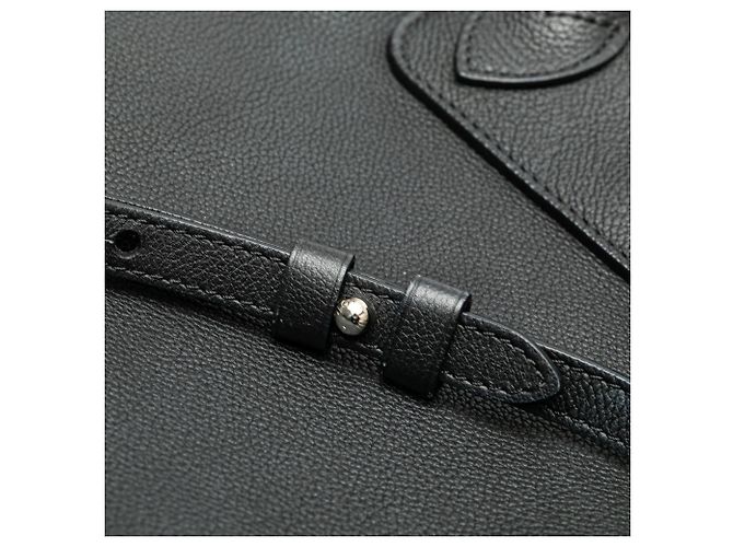 Zaino Louis Vuitton Taurillon Lockme nero - vista 10