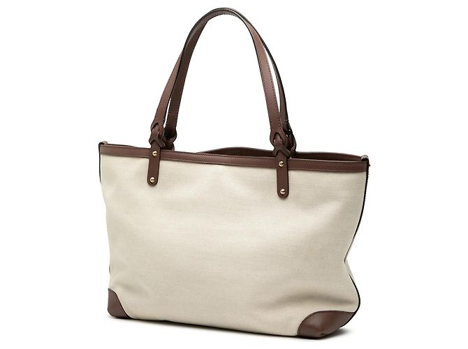 Tote in tela marrone Gucci Craft - vista 2