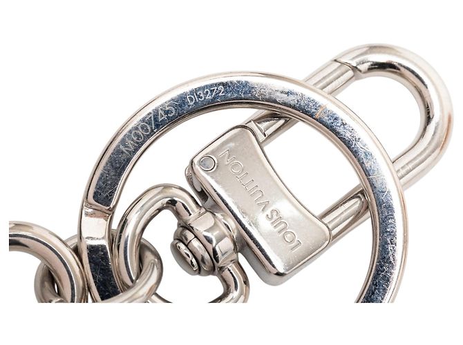 Charm per borsa e portachiavi Dragonne LV Padlock in pelle nera Louis Vuitton Nero - vista 3
