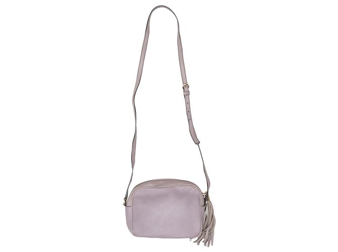 Borsa a tracolla Gucci Soho color viola chiaro Porpora - vista 2