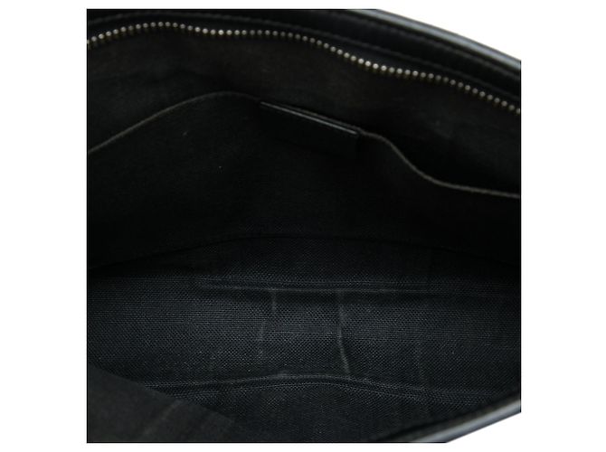 Clutch Gucci GG Supreme Web nera Nero - vista 4