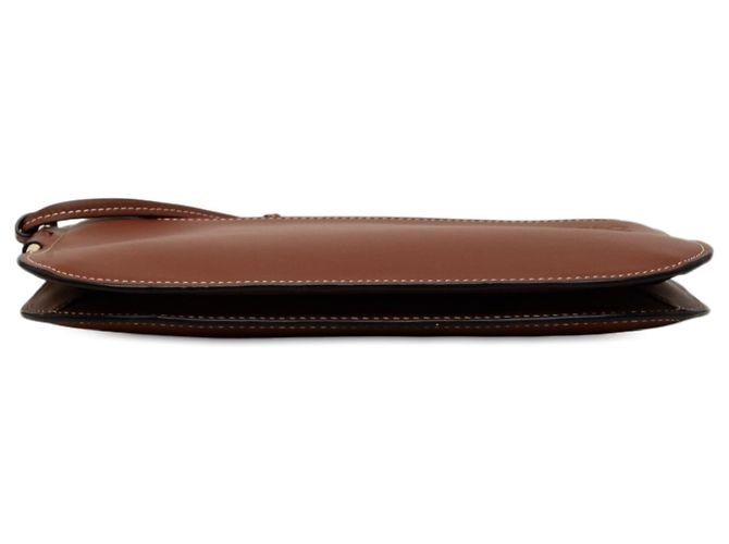 Borsa a tracolla LOEWE Gate in pelle marrone con doppia zip - vista 3