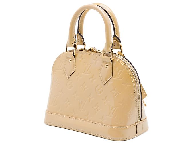 Louis Vuitton Monogram Vernis Alma BB Satchel Braun - Ansicht 2