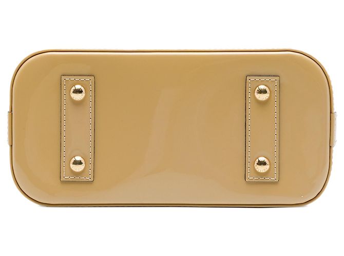 Louis Vuitton Monogram Vernis Alma BB Satchel Braun - Ansicht 3