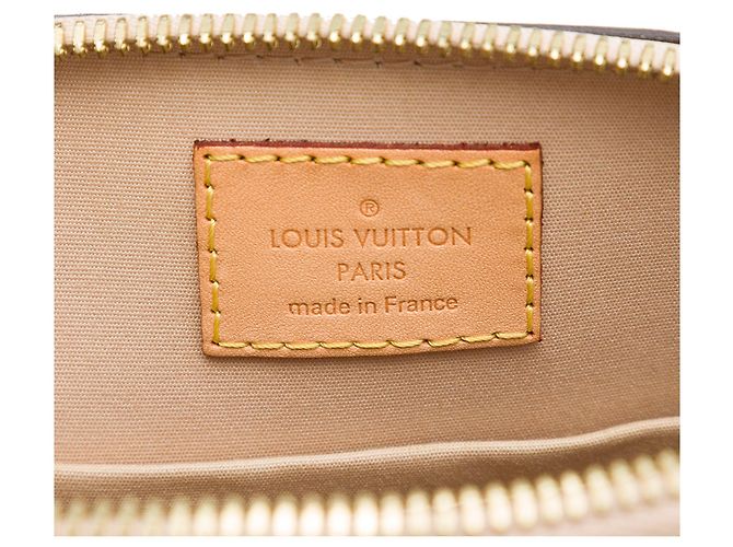 Louis Vuitton Monogram Vernis Alma BB Satchel Braun - Ansicht 5