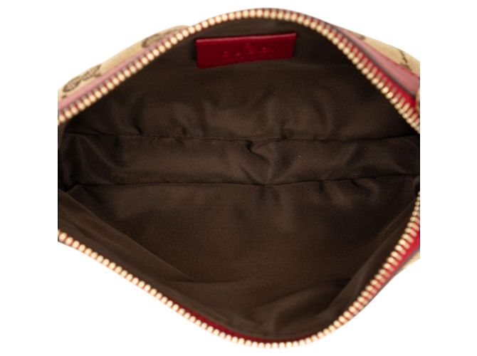 Borsa a tracolla Gucci GG Canvas Lovely Beige - vista 4