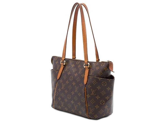Borsa Tote Louis Vuitton Monogram Totally PM marrone - vista 2