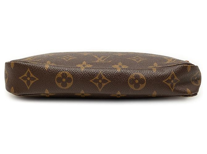 Borsa a tracolla Louis Vuitton Monogram Pochette Accessoires marrone - vista 3