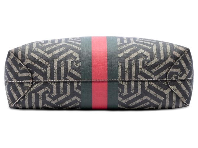 Tote Black Gucci GG Supreme Caleido Web Nero - vista 3
